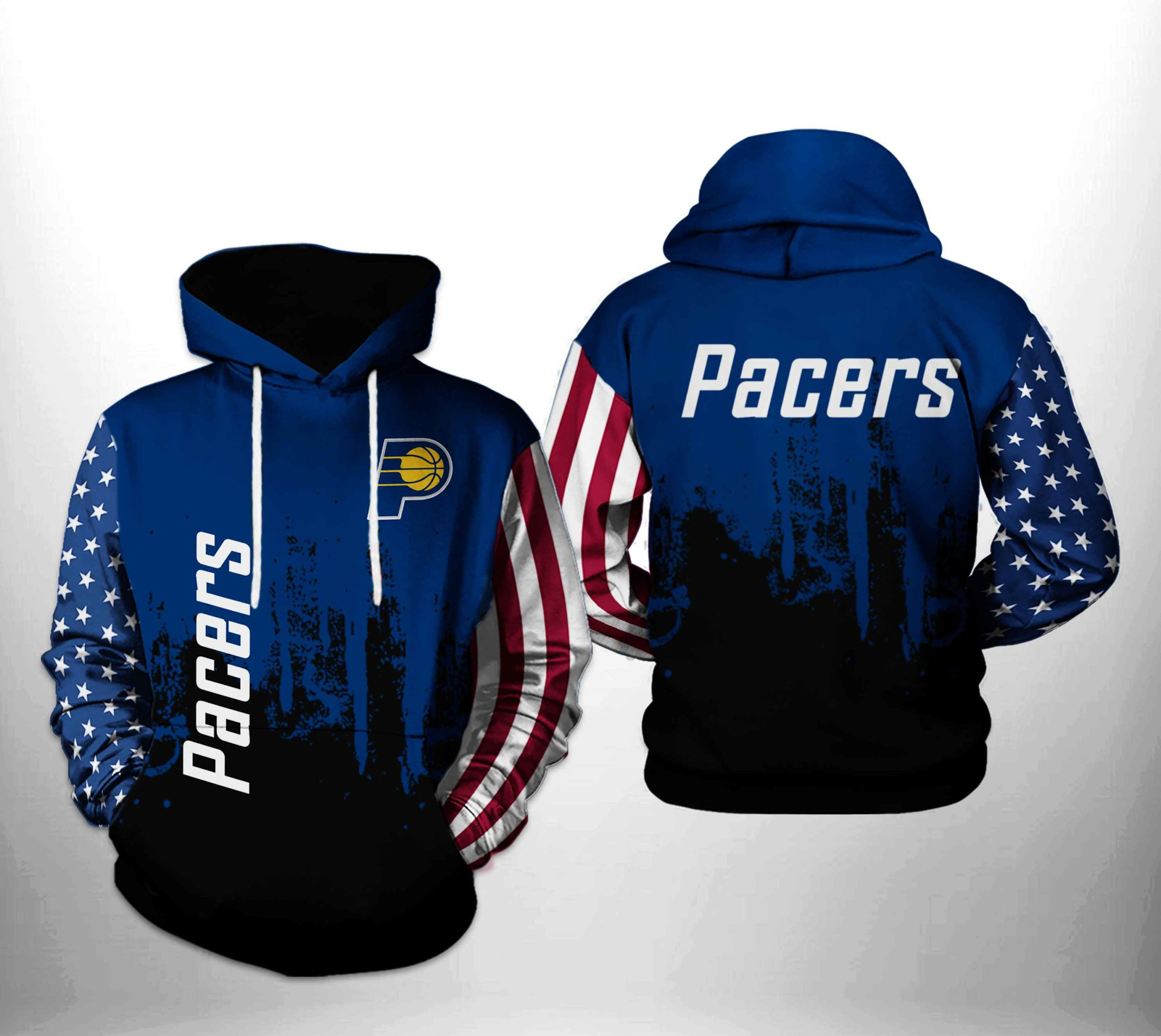 Indiana Pacers NBA Team US 3D All Over Print Hoodie, Zip Hoodie