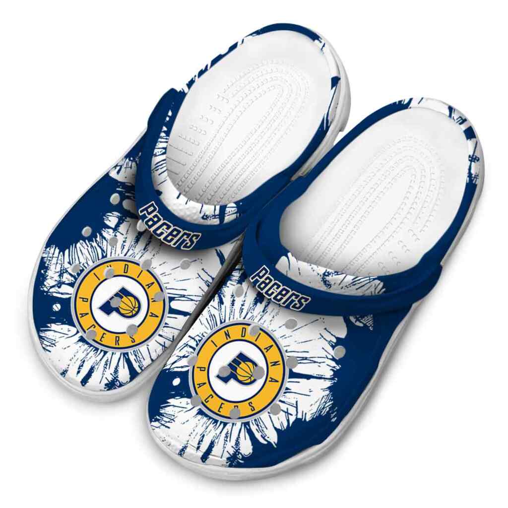 Indiana Pacers Splatter Graphics ClogTVC1801707 - Image 4
