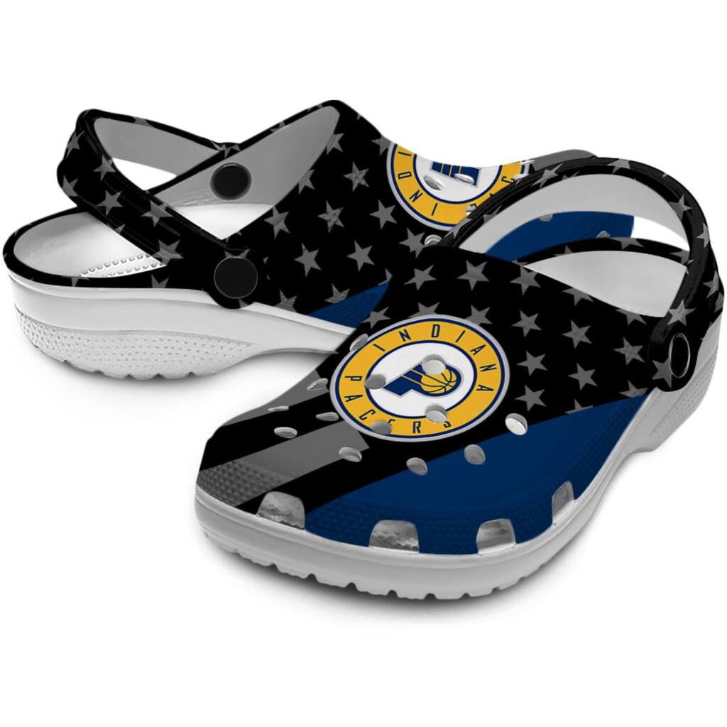 Indiana Pacers Stellar Stripes Theme ClogTVC1801707 - Image 3