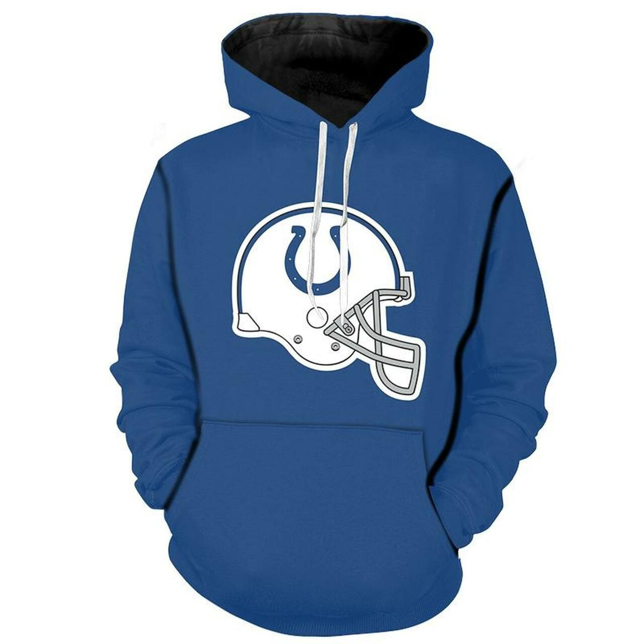 Indianapolis Colts 3D All Over Print Hoodie, Zip Hoodie