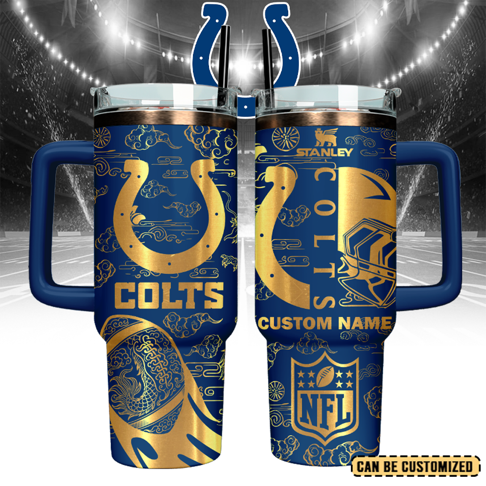 Indianapolis Colts Custom Stanley Cup 40 oz 30 oz Tumbler With HandleTVC2301107