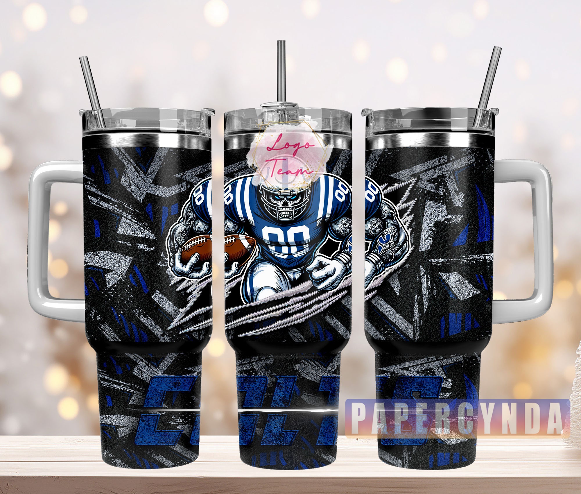 Indianapolis Colts Custom Stanley Cup 40 oz 30 oz Tumbler With HandleTVC2301840