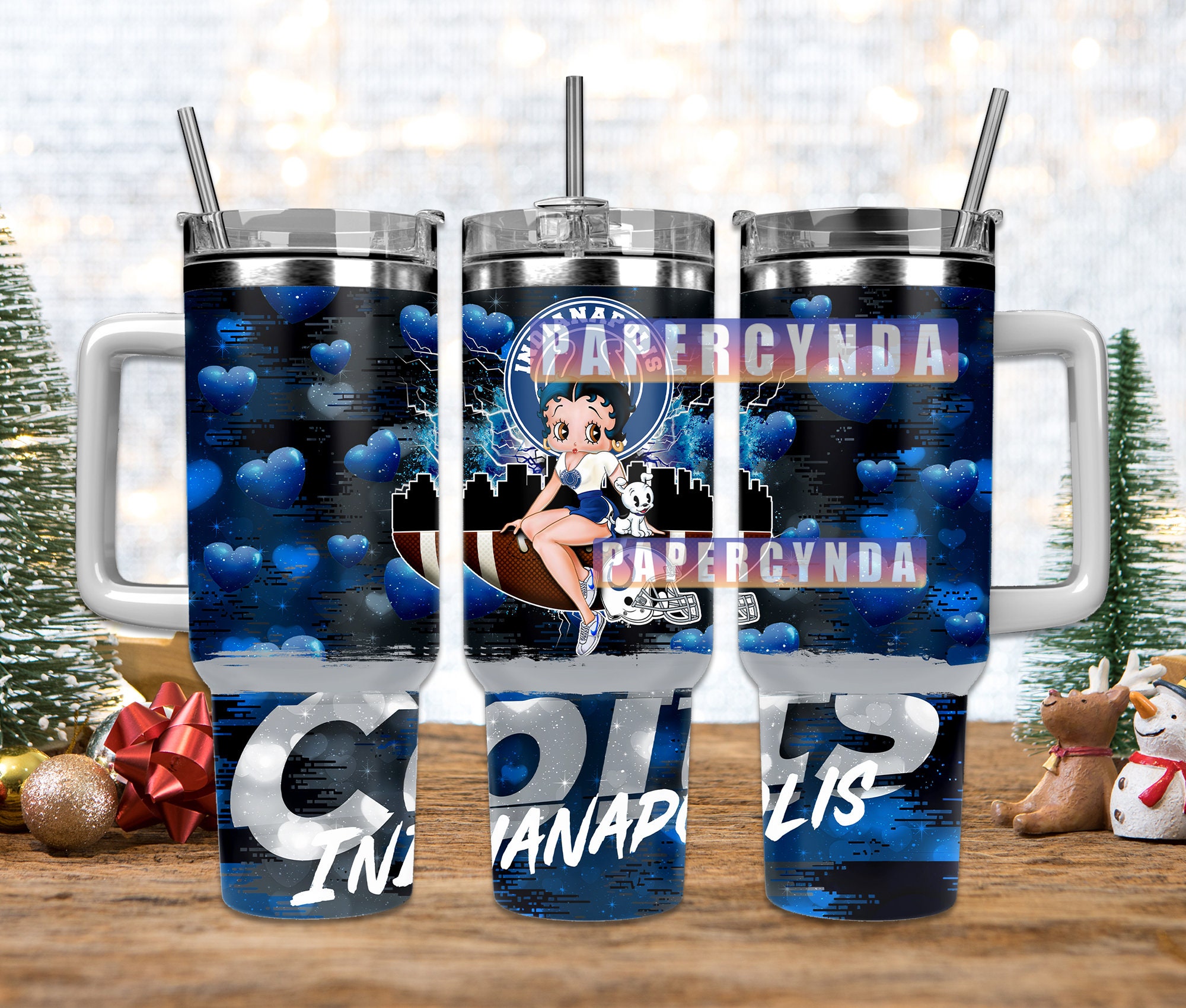 Indianapolis Colts Custom Stanley Cup 40 oz 30 oz Tumbler With HandleTVC2301843