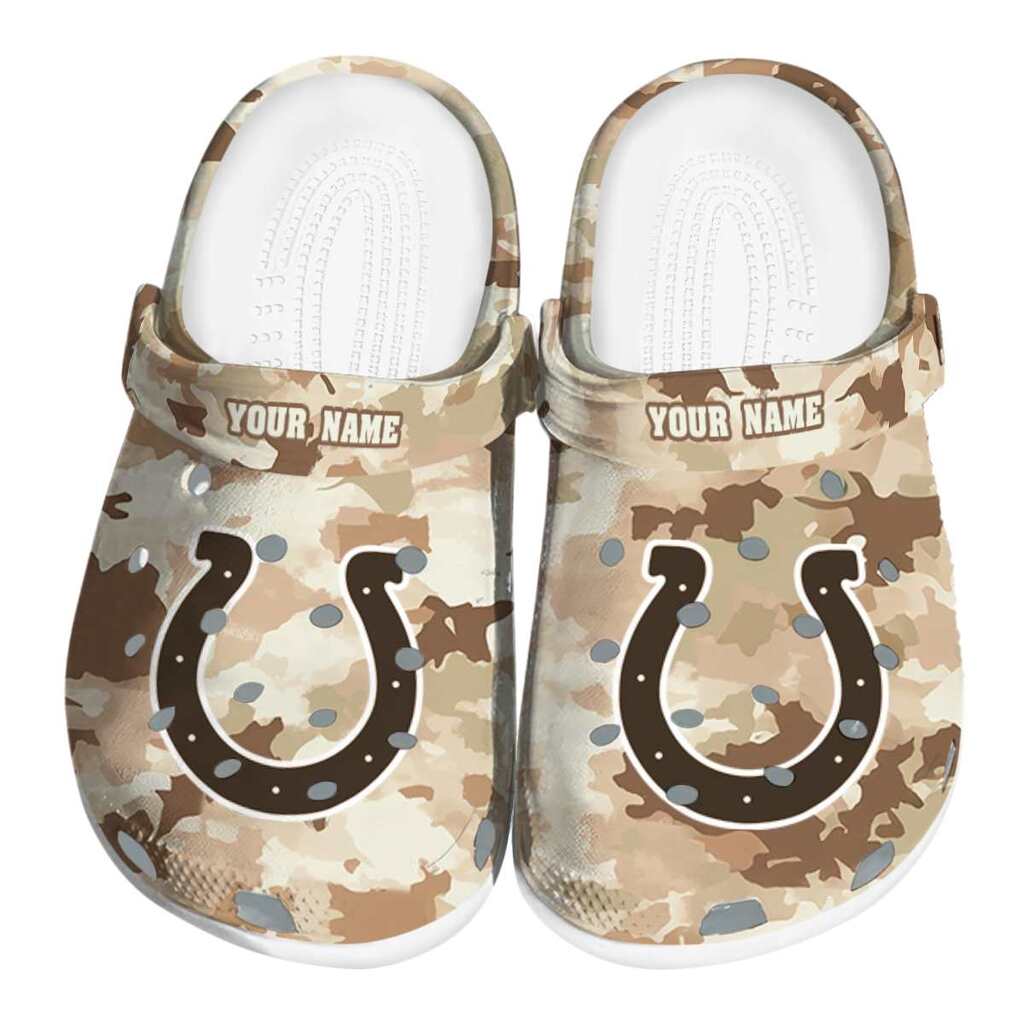 Indianapolis Colts Desert Camo ClogTVC1801948