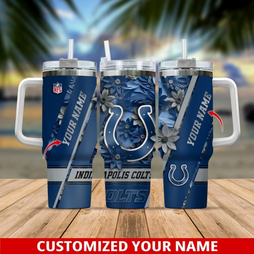 Indianapolis Colts NFL Custom Stanley Cup 40 oz 30 oz Tumbler With HandleTVC230106 - Image 3