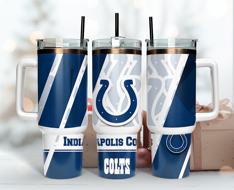 Indianapolis Colts NFL Custom Stanley Cup 40 oz 30 oz Tumbler With HandleTVC2301139