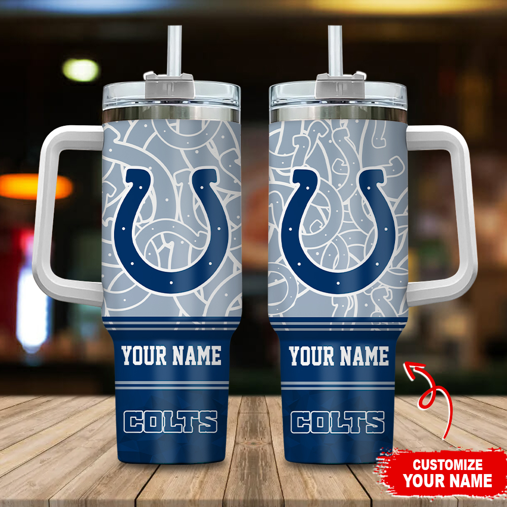 Indianapolis Colts NFL Custom Stanley Cup 40 oz 30 oz Tumbler With HandleTVC230158