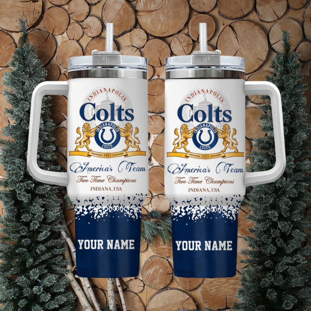Indianapolis Colts NFL Custom Stanley Cup 40 oz 30 oz Tumbler With HandleTVC2301969