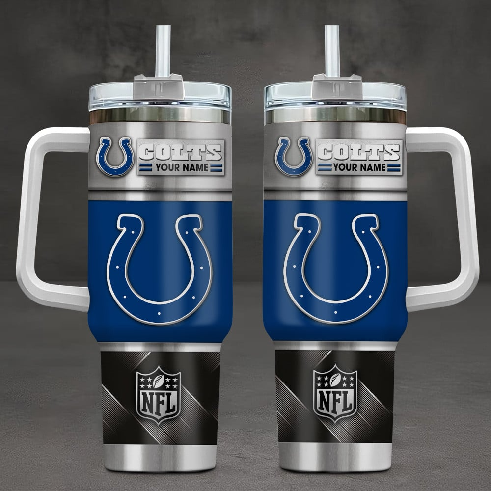 Indianapolis Colts NFL Custom Stanley Cup 40 oz 30 oz Tumbler With HandleTVC230197