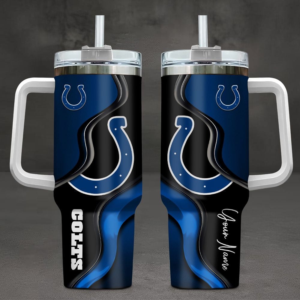 Indianapolis Colts NFL Custom Stanley Cup 40 oz 30 oz Tumbler With HandleTVC230199
