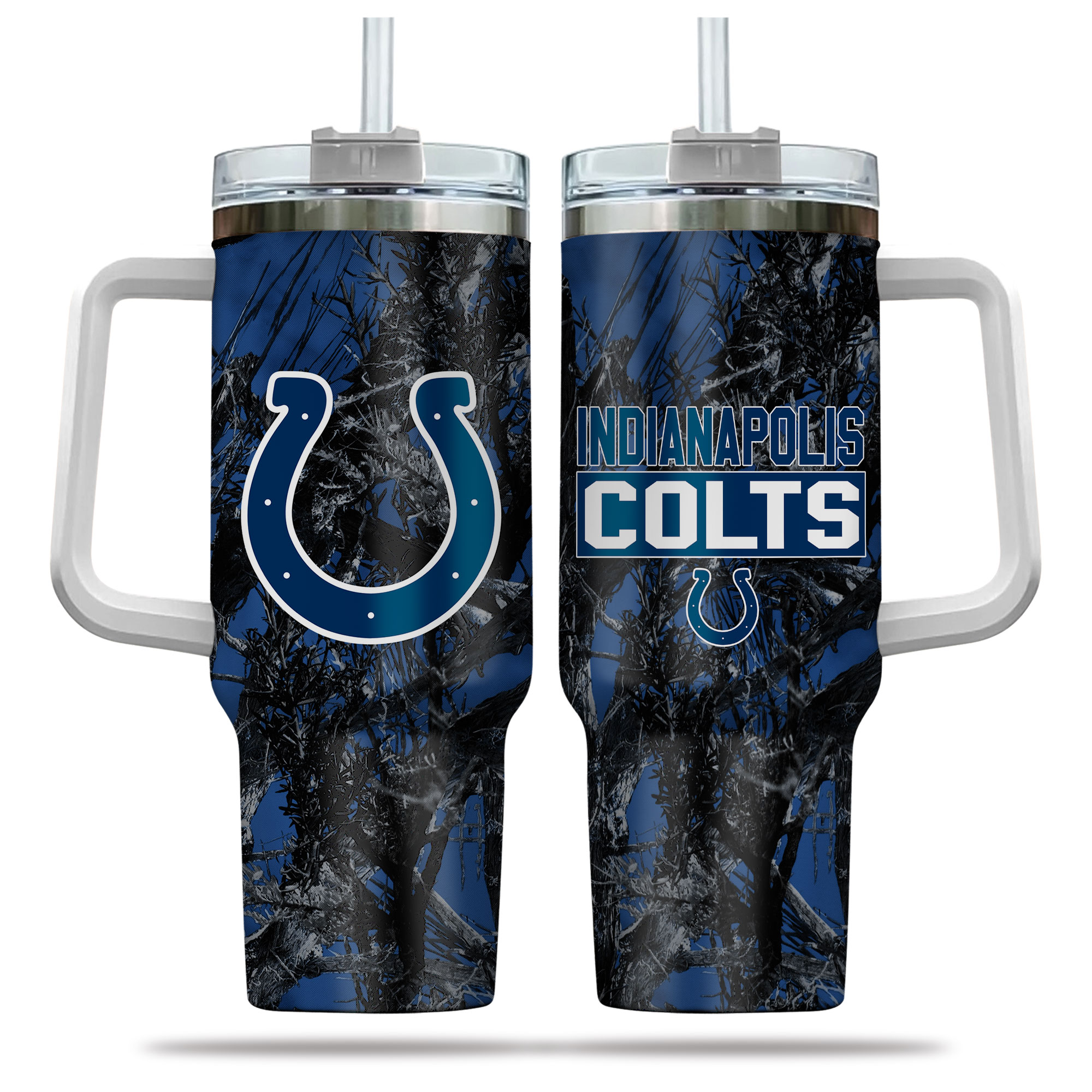 Indianapolis Colts NFL Hunting Custom Stanley Cup 40 oz 30 oz Tumbler With HandleTVC230182