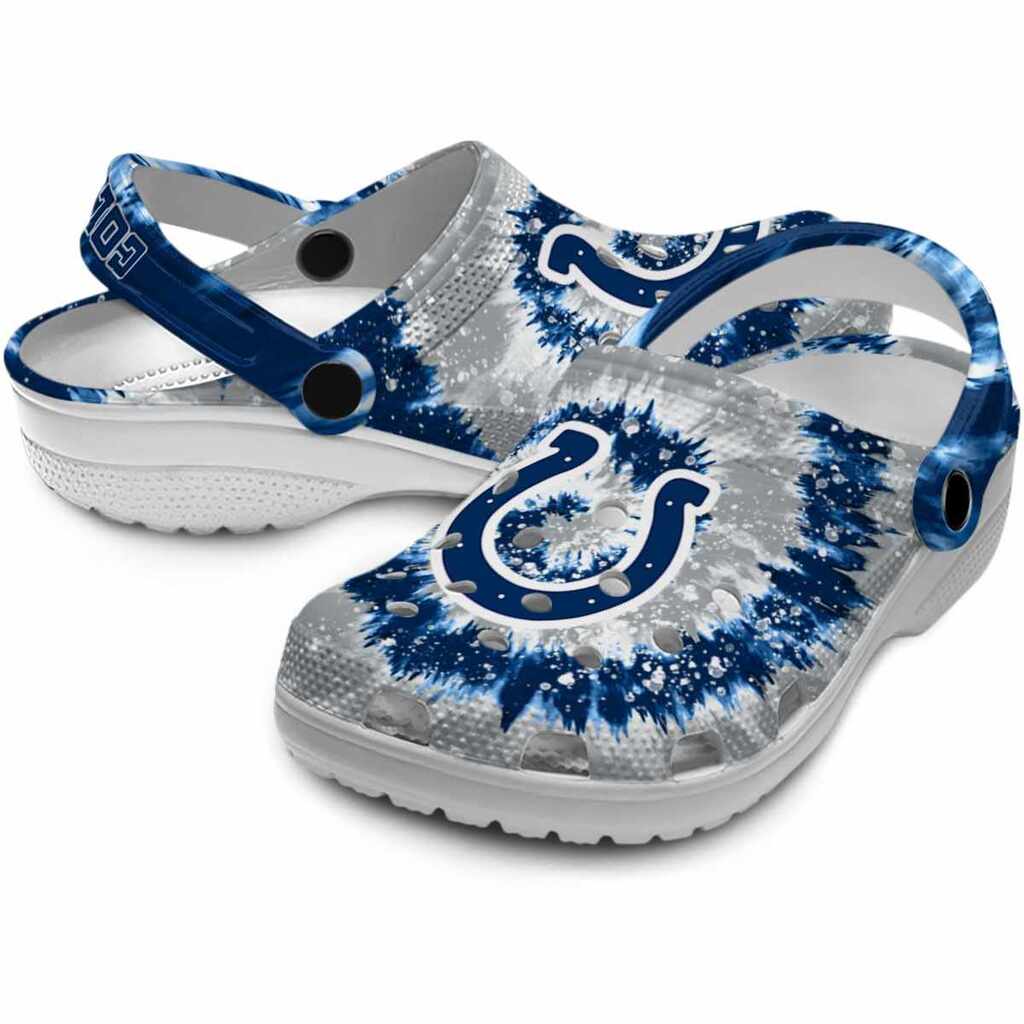 Indianapolis Colts Radiant Burst Effect ClogTVC1801998 - Image 3