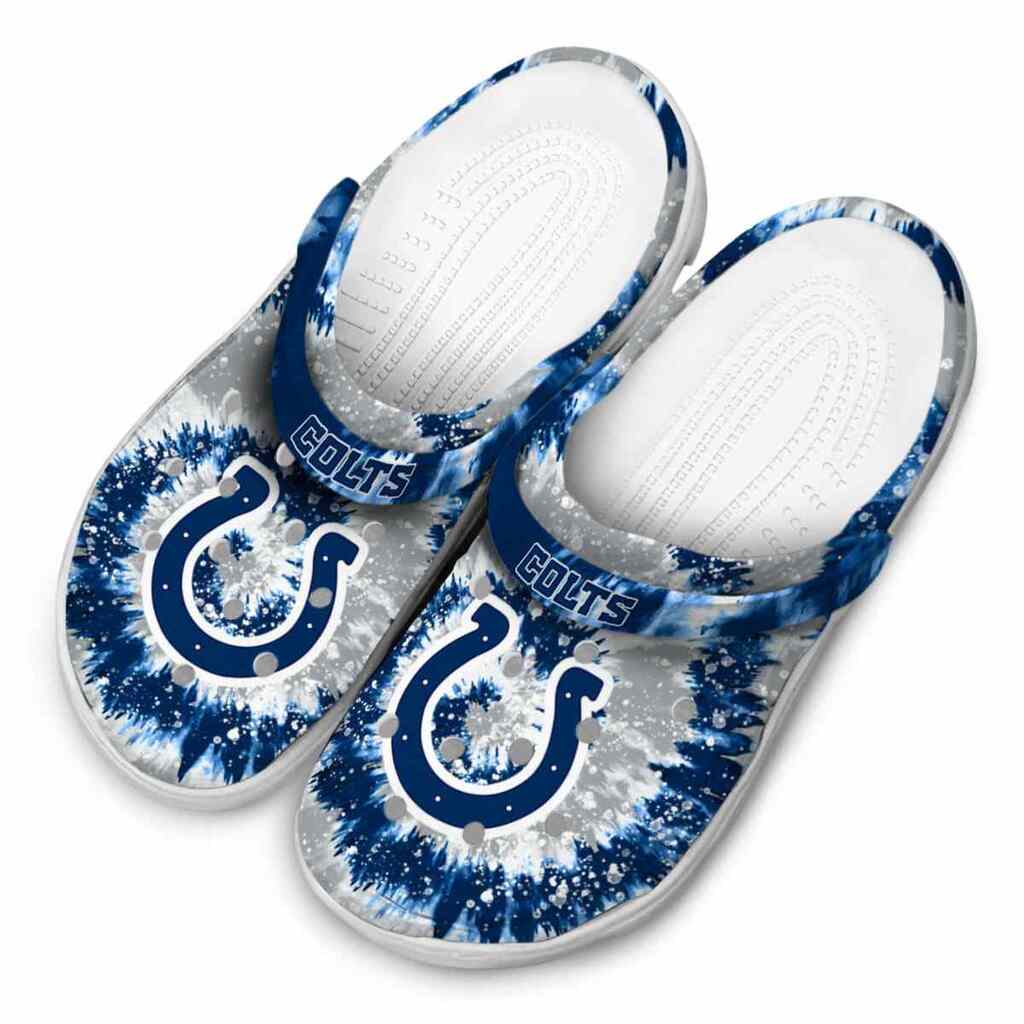 Indianapolis Colts Radiant Burst Effect ClogTVC1801998 - Image 4