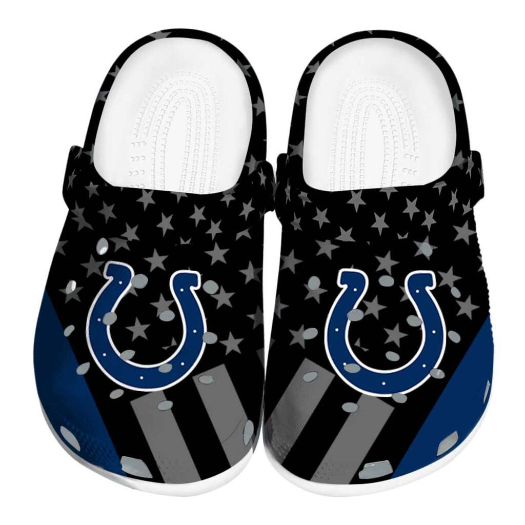 Indianapolis Colts Stellar Stripes Theme ClogTVC1801999