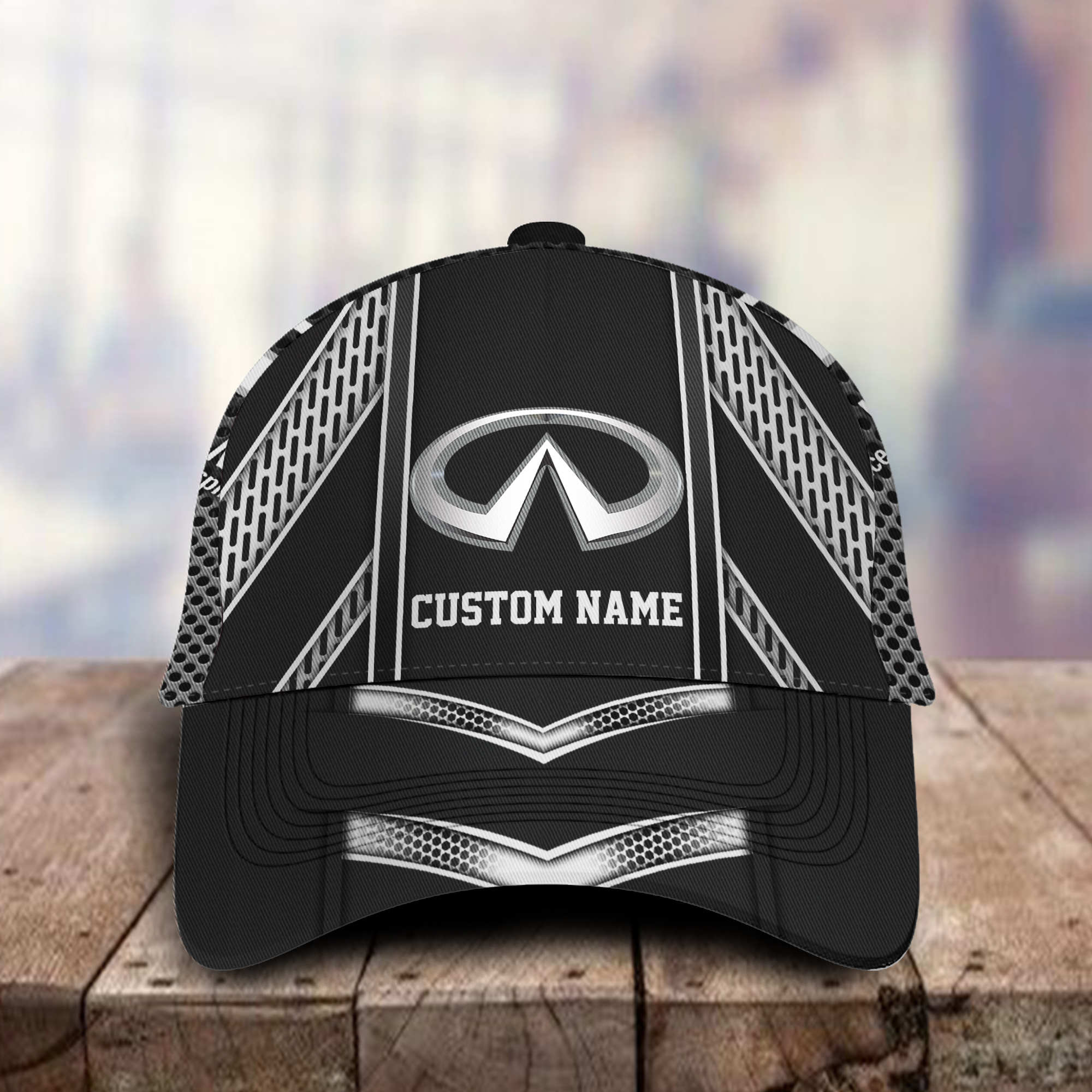 Infiniti 3D Classic Cap Hat Personalized Name For Men Women Trucker Hats Custom Hats Gifts For Men & Women