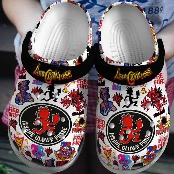 Insane Clown Posse Music Crocs Crocband Clogs Shoes Comfortable For Men Women and Kids