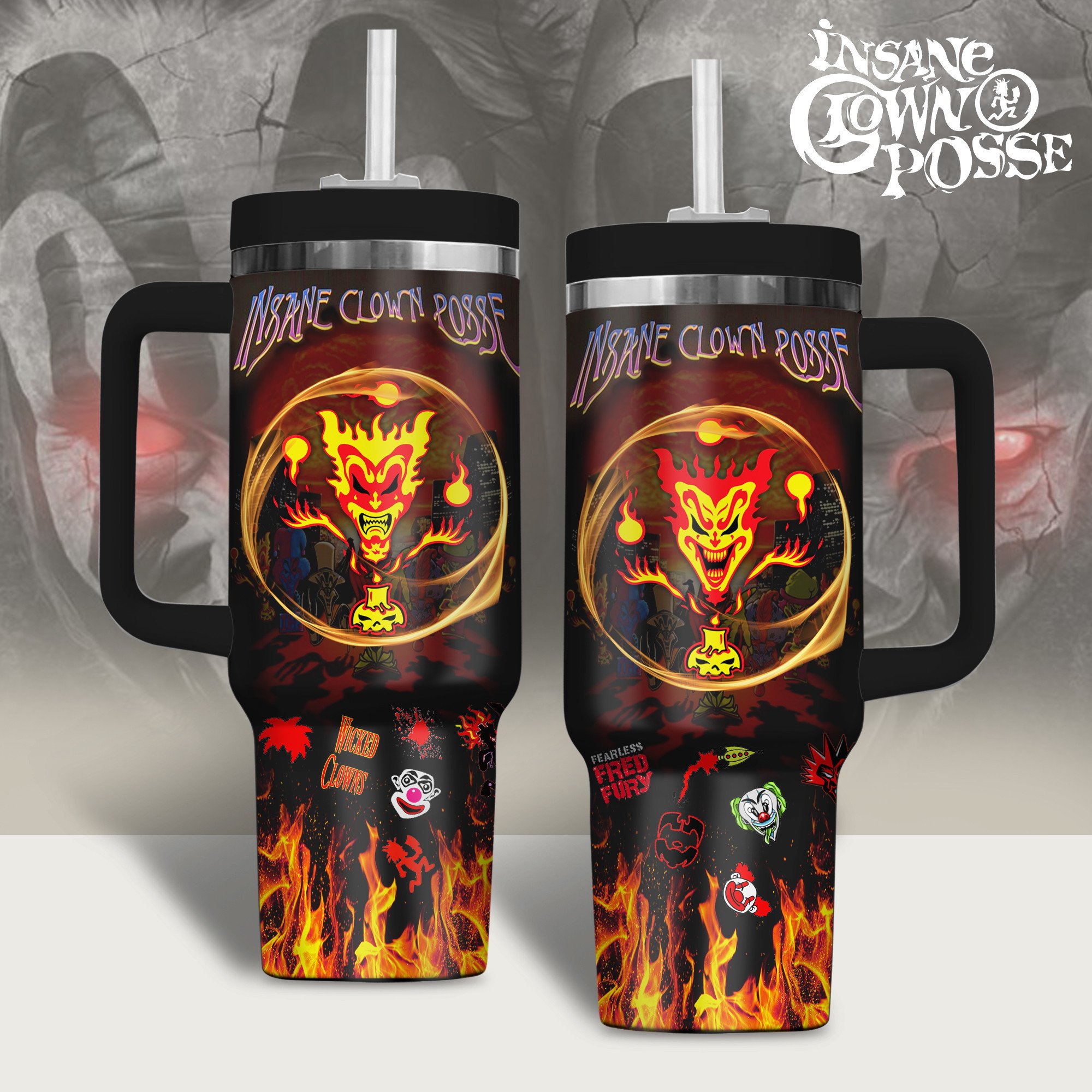 Insane Clown Posse Music Custom Stanley Cup 40 oz 30 oz Tumbler With HandleTVC2301294