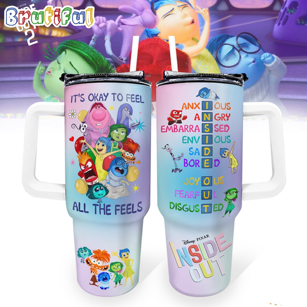 Inside Out Movies Custom Stanley Cup 40 oz 30 oz Tumbler With HandleTVC2301413