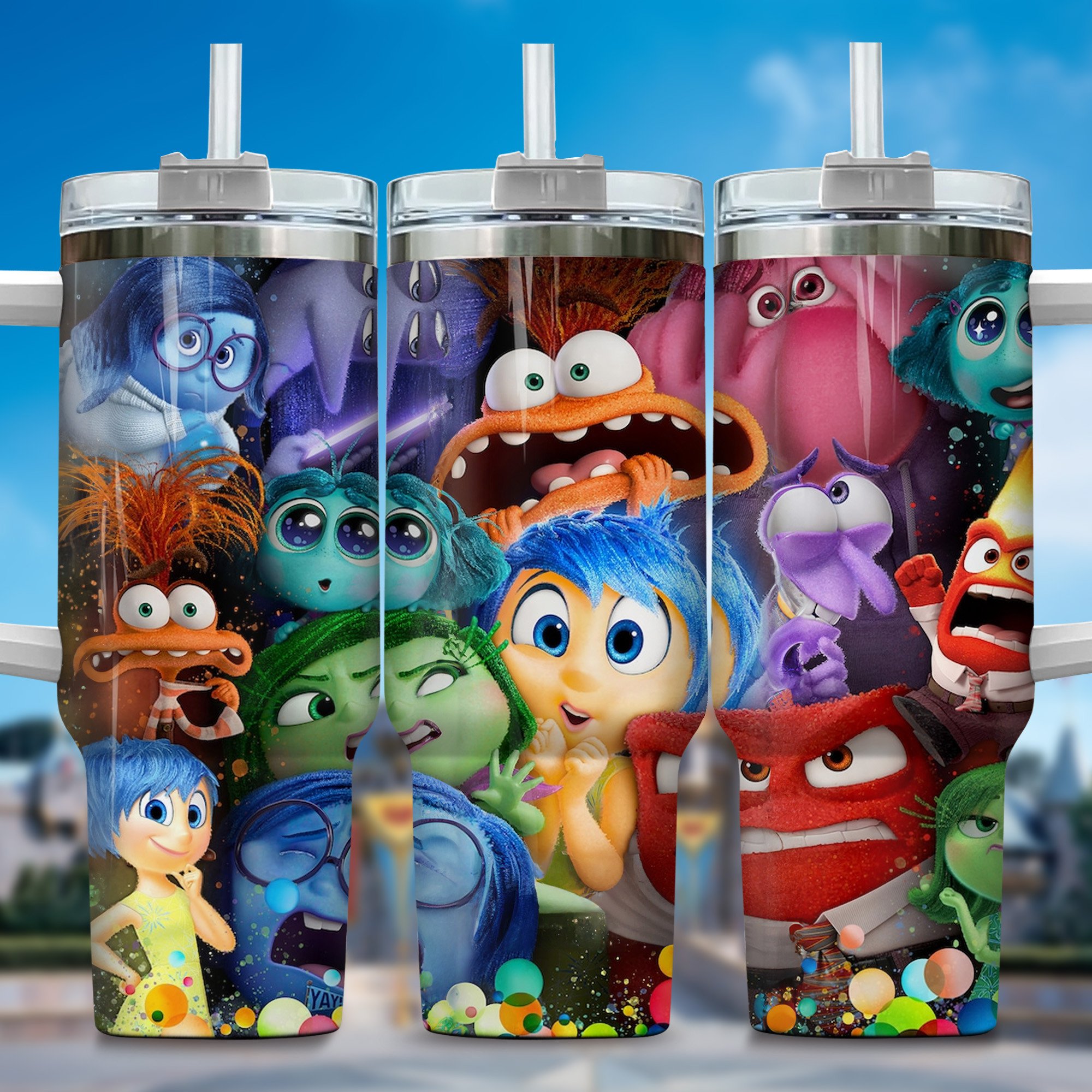Inside Out Movies Custom Stanley Cup 40 oz 30 oz Tumbler With HandleTVC2301666