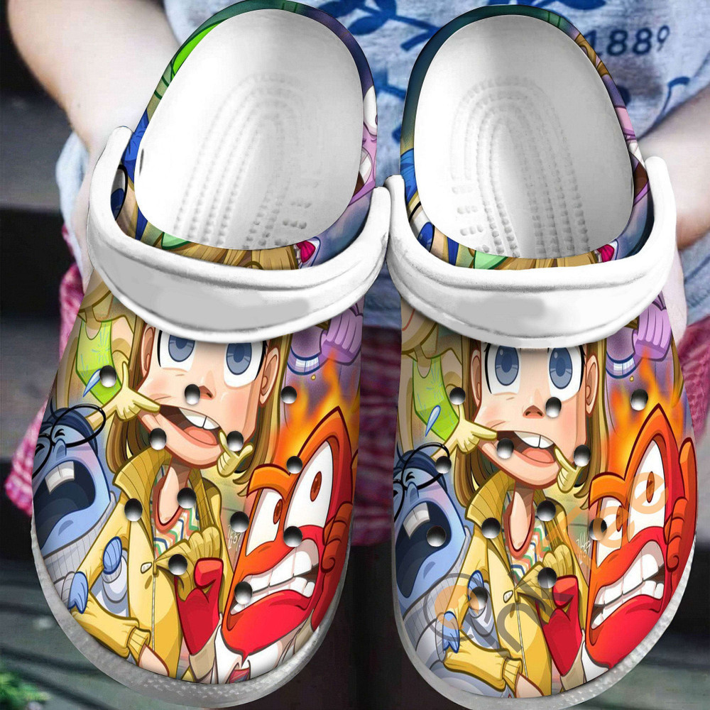 Inside Out Sku48 For Men And Women Gift For Fan Classic Water Rubber clog Shoes Comfy Footwear