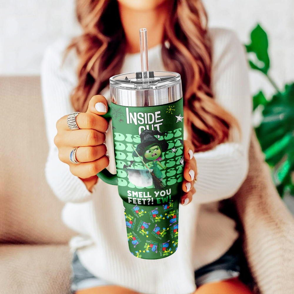 Inside Out x Halloween Custom Stanley Cup 40 oz 30 oz Tumbler With HandleTVC2301126 - Image 4