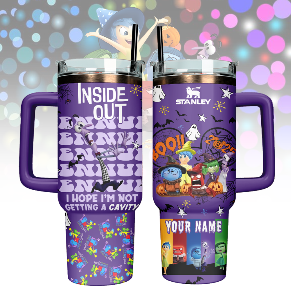 Inside Out x Halloween Custom Stanley Cup 40 oz 30 oz Tumbler With HandleTVC2301126