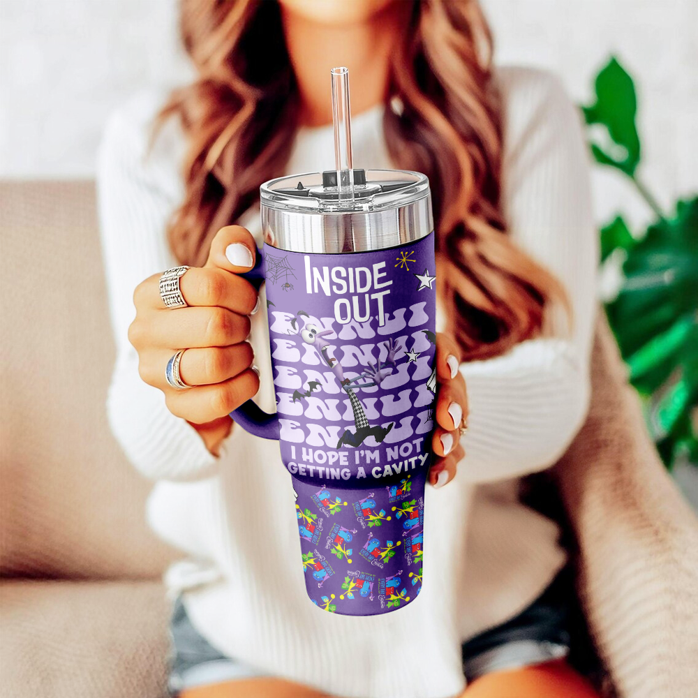 Inside Out x Halloween Custom Stanley Cup 40 oz 30 oz Tumbler With HandleTVC2301126 - Image 5