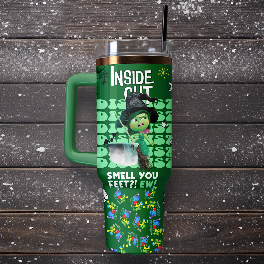 Inside Out x Halloween Custom Stanley Cup 40 oz 30 oz Tumbler With HandleTVC2301126 - Image 2