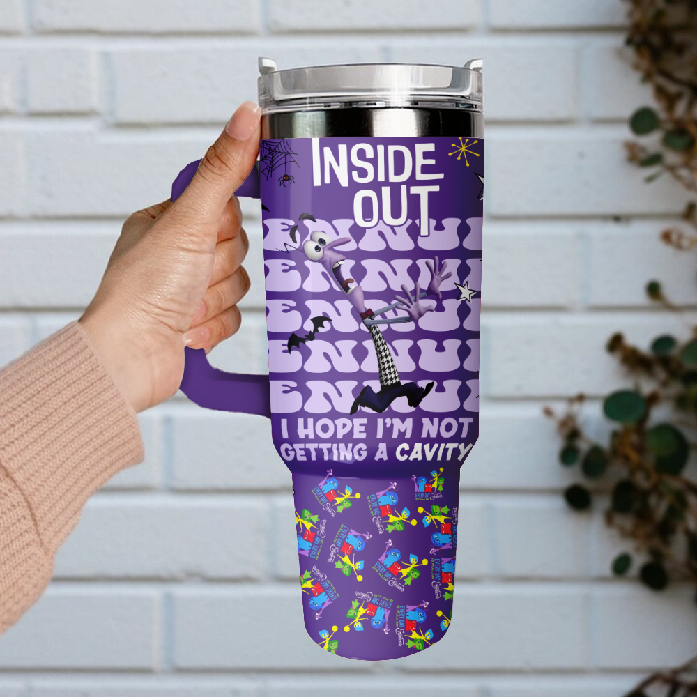 Inside Out x Halloween Custom Stanley Cup 40 oz 30 oz Tumbler With HandleTVC2301126 - Image 4