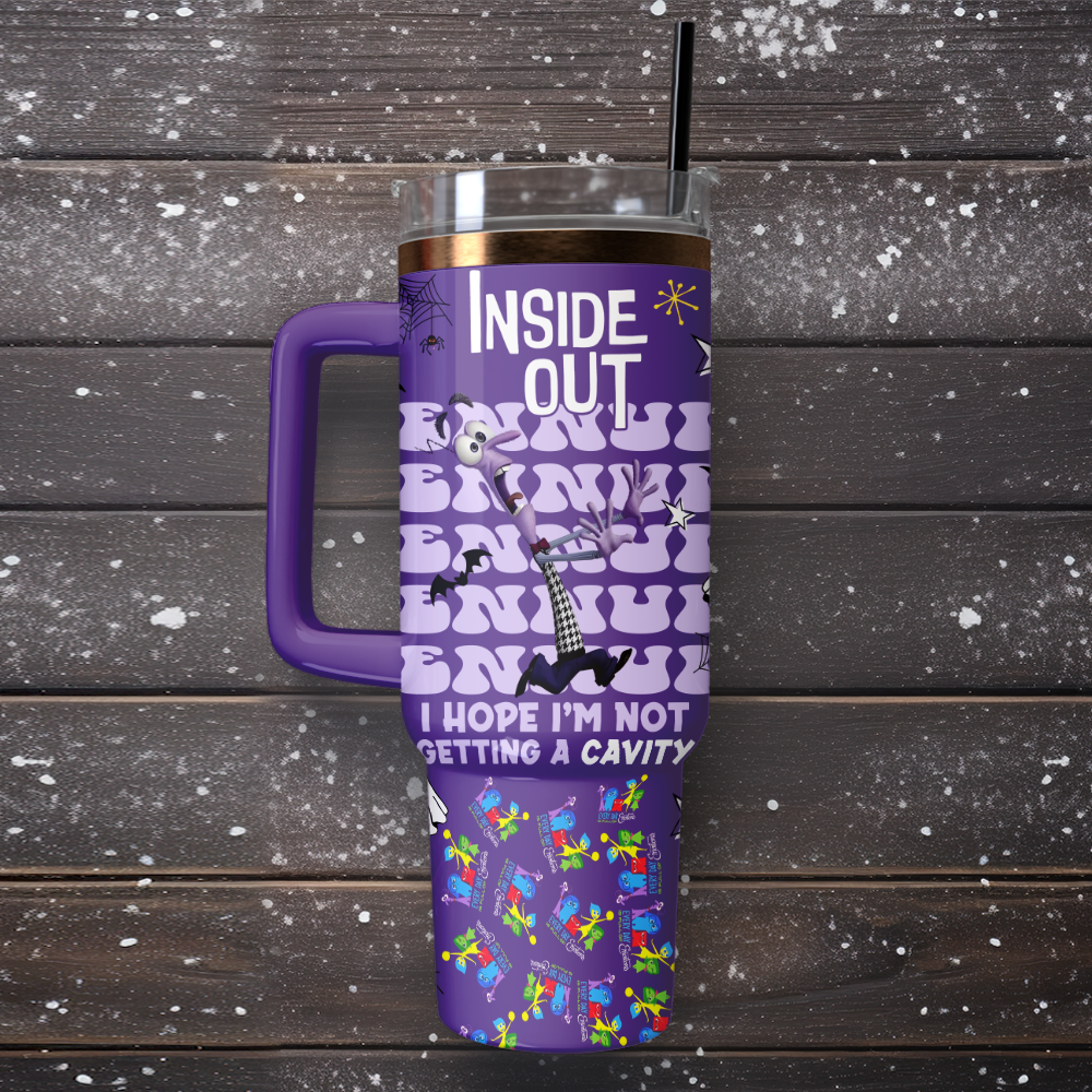 Inside Out x Halloween Custom Stanley Cup 40 oz 30 oz Tumbler With HandleTVC2301126 - Image 2