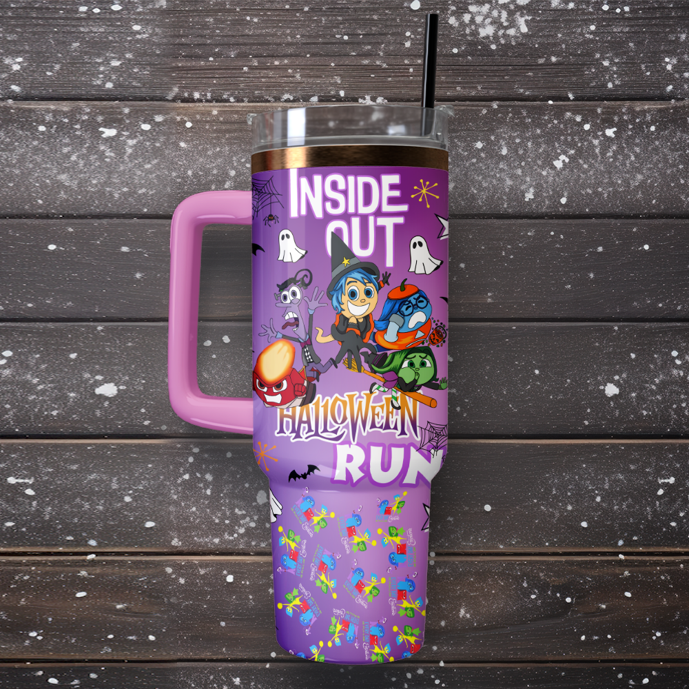 Inside Out x Halloween Custom Stanley Cup 40 oz 30 oz Tumbler With HandleTVC2301127 - Image 4