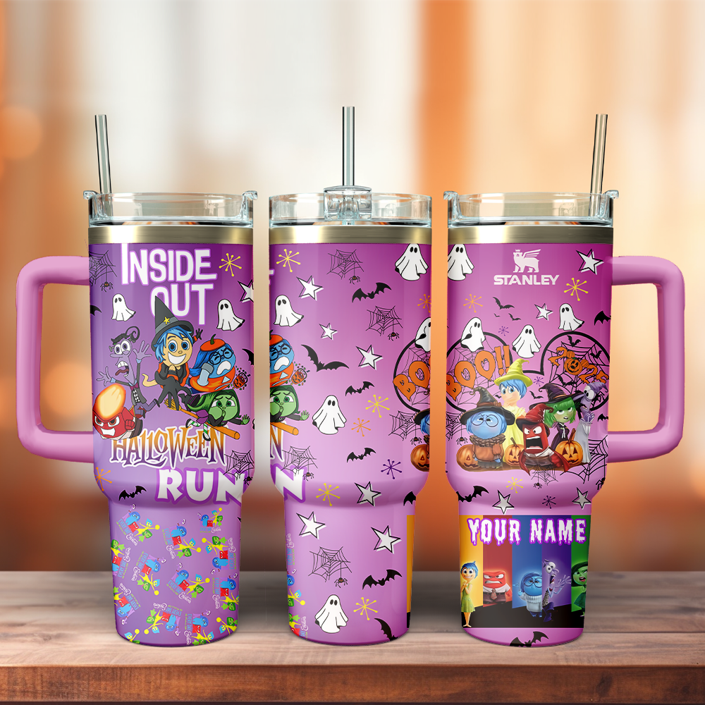 Inside Out x Halloween Custom Stanley Cup 40 oz 30 oz Tumbler With HandleTVC2301127 - Image 5