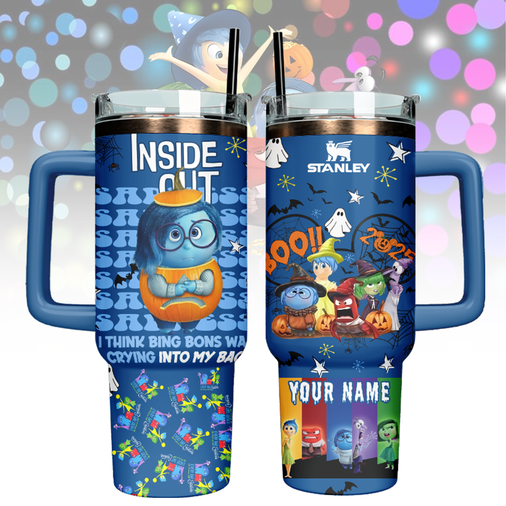 Inside Out x Halloween Custom Stanley Cup 40 oz 30 oz Tumbler With HandleTVC2301127