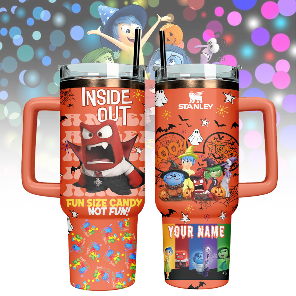 Inside Out x Halloween Custom Stanley Cup 40 oz 30 oz Tumbler With HandleTVC2301127