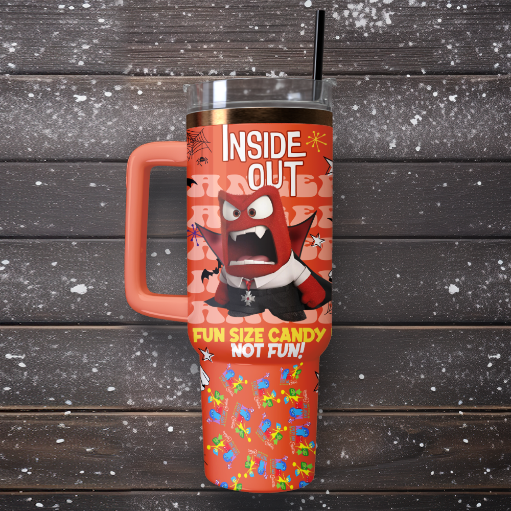 Inside Out x Halloween Custom Stanley Cup 40 oz 30 oz Tumbler With HandleTVC2301127 - Image 4