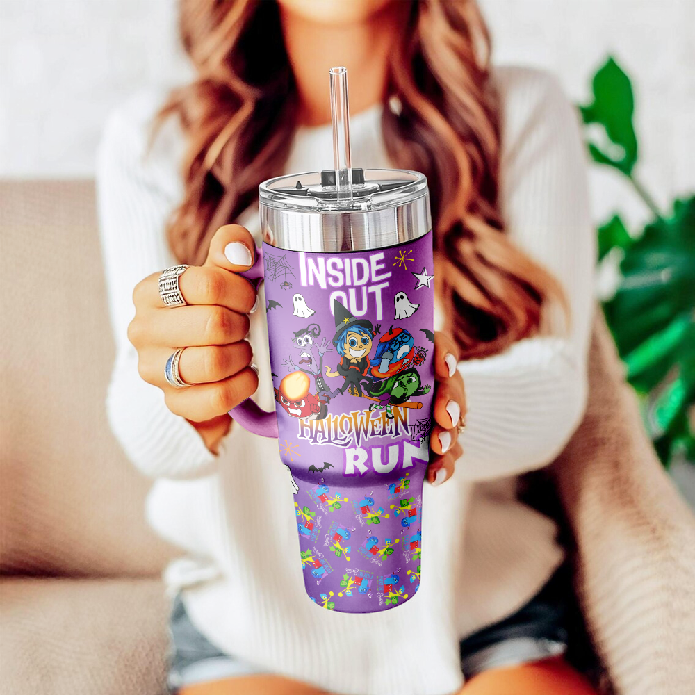 Inside Out x Halloween Custom Stanley Cup 40 oz 30 oz Tumbler With HandleTVC2301127 - Image 2