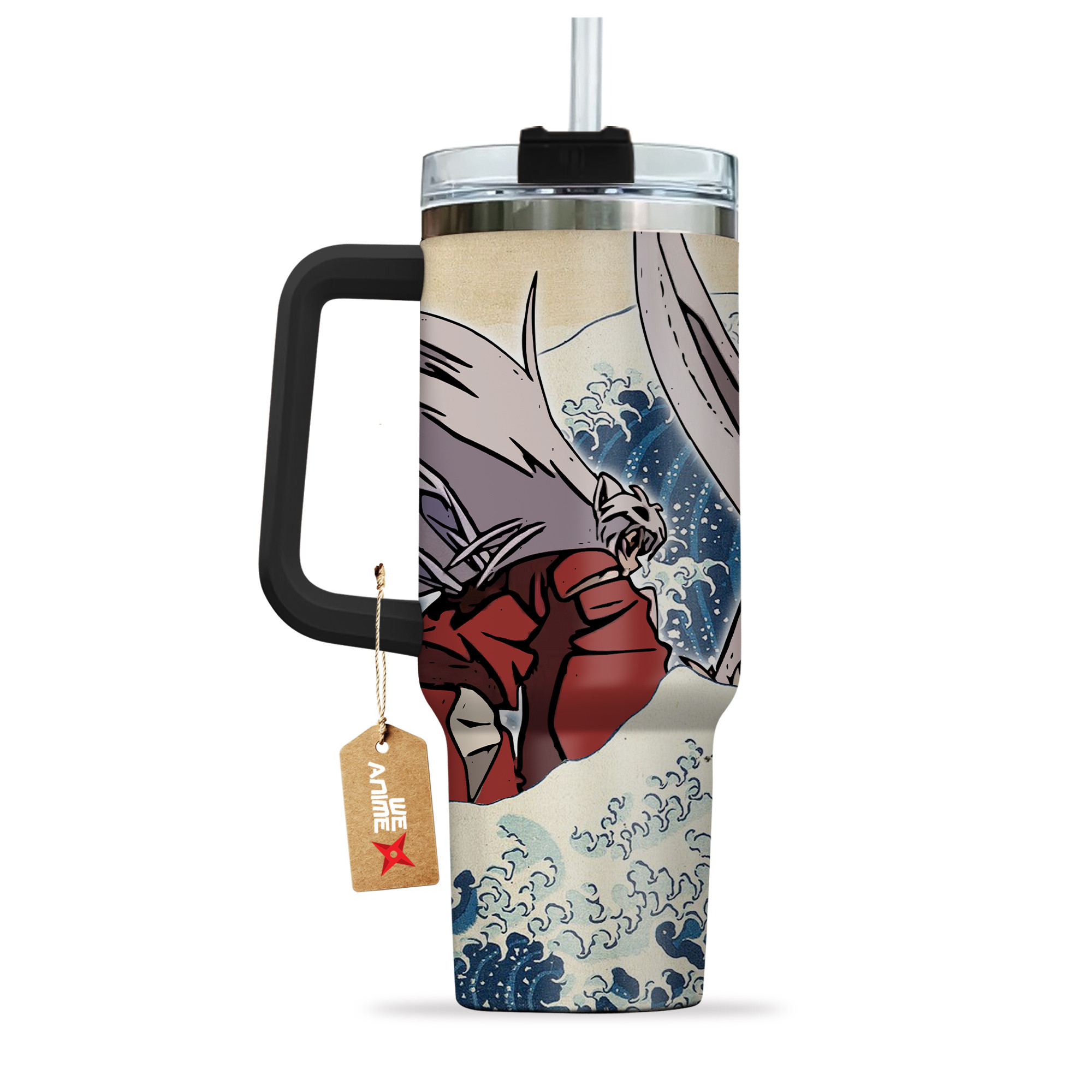 Inuyasha x Sesshomaru Anime Custom Stanley Cup 40 oz 30 oz Tumbler With HandleTVC2301146 - Image 3