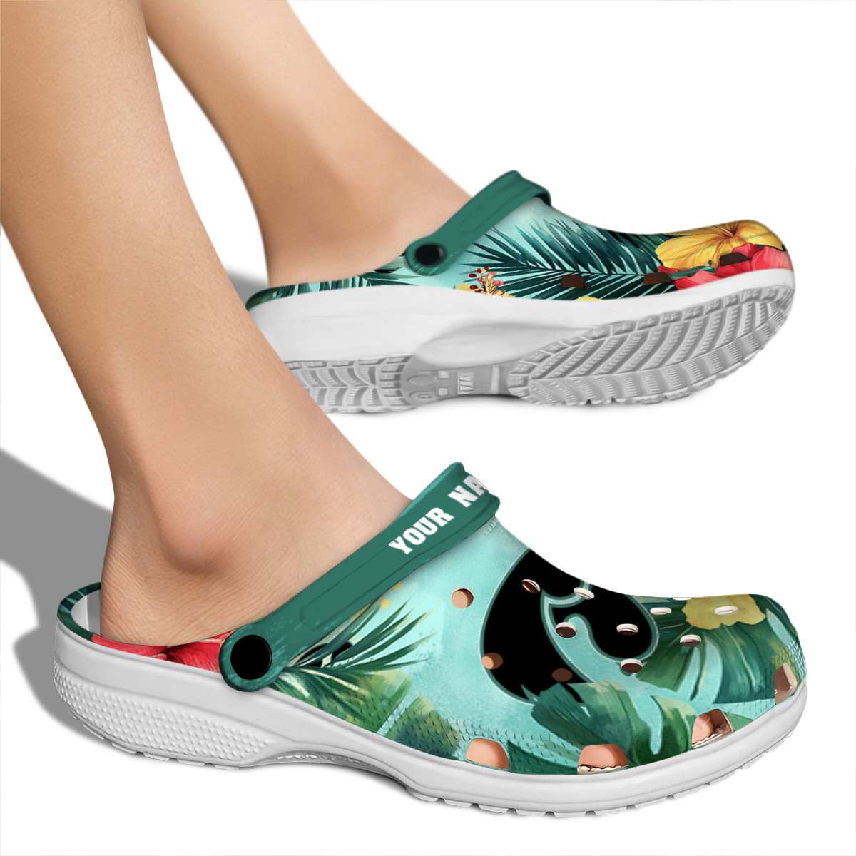 Iowa Hawkeyes NCAA Sport Crocs Crocband Clogs Shoes Comfortable For Men Women and Kids - Image 2