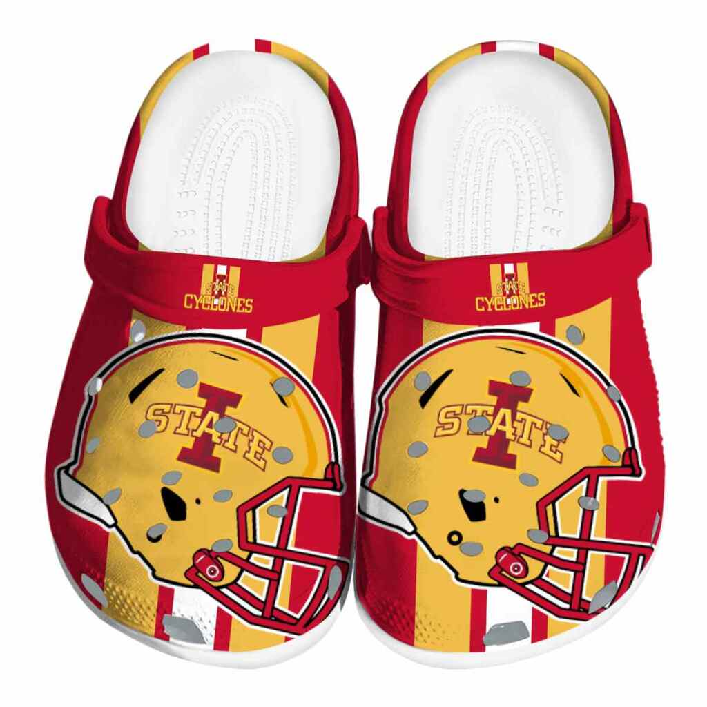 Iowa State Cyclones Helmet Stripes ClogTVC1801779