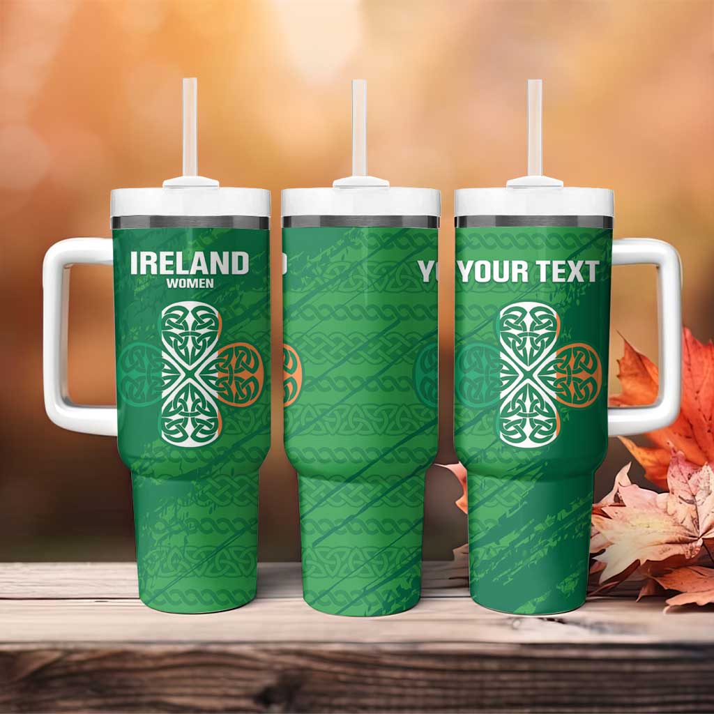 Ireland Cricket Irish Celtic Knot â€“ National Color Custom Stanley Cup 40 oz 30 oz Tumbler With HandleTVC2301329