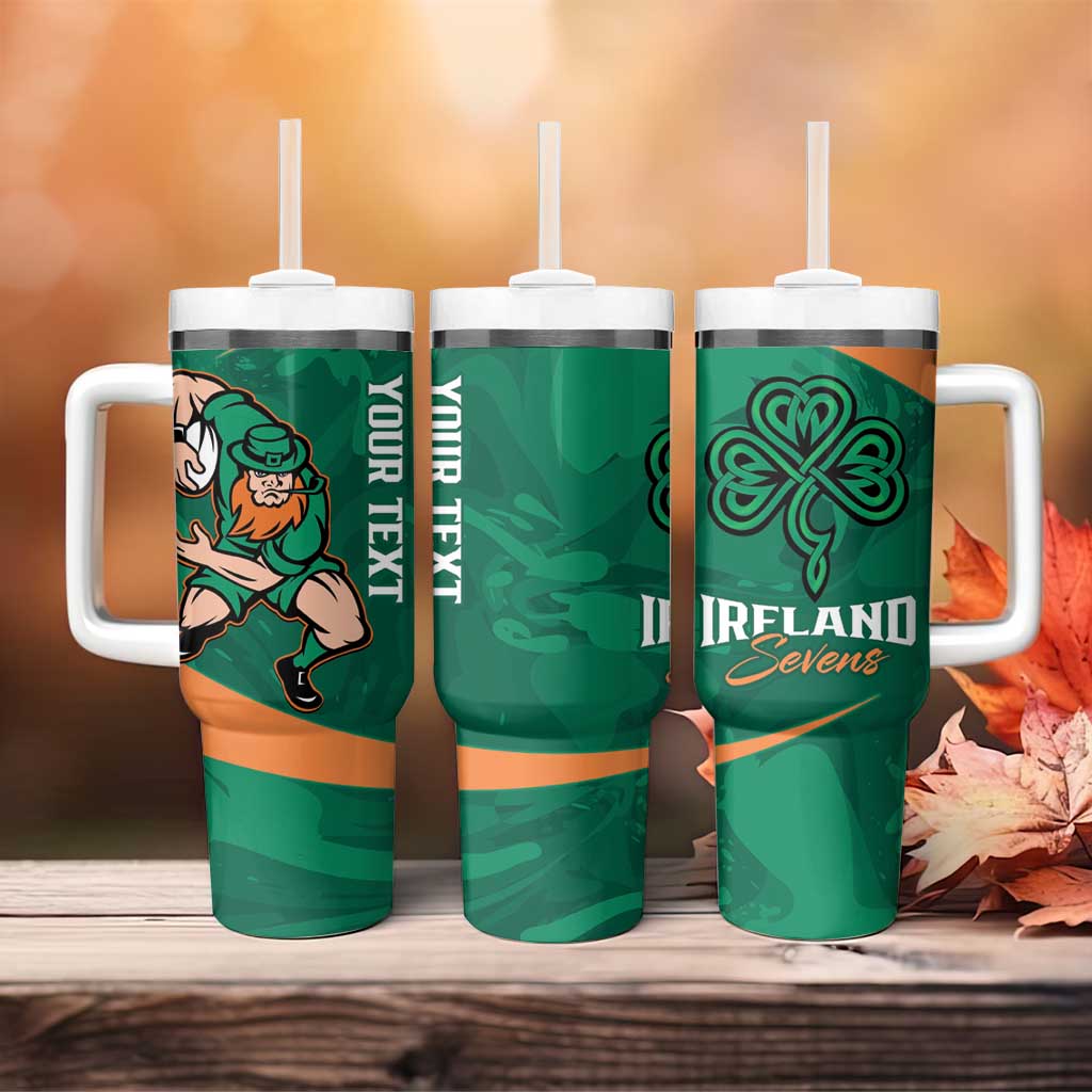 Ireland Rugby Sevens Go Champions Irish Shamrock Custom Stanley Cup 40 oz 30 oz Tumbler With HandleTVC2301330