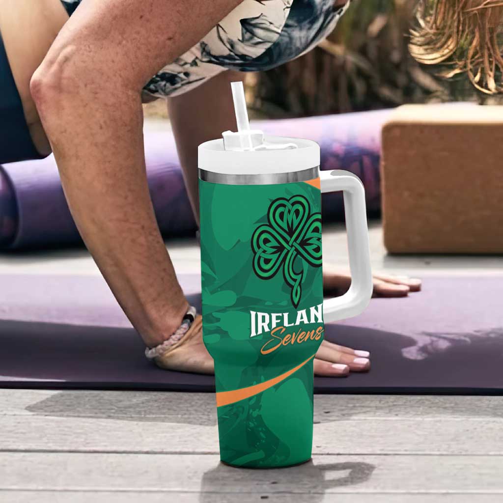 Ireland Rugby Sevens Go Champions Irish Shamrock Custom Stanley Cup 40 oz 30 oz Tumbler With HandleTVC2301330 - Image 6
