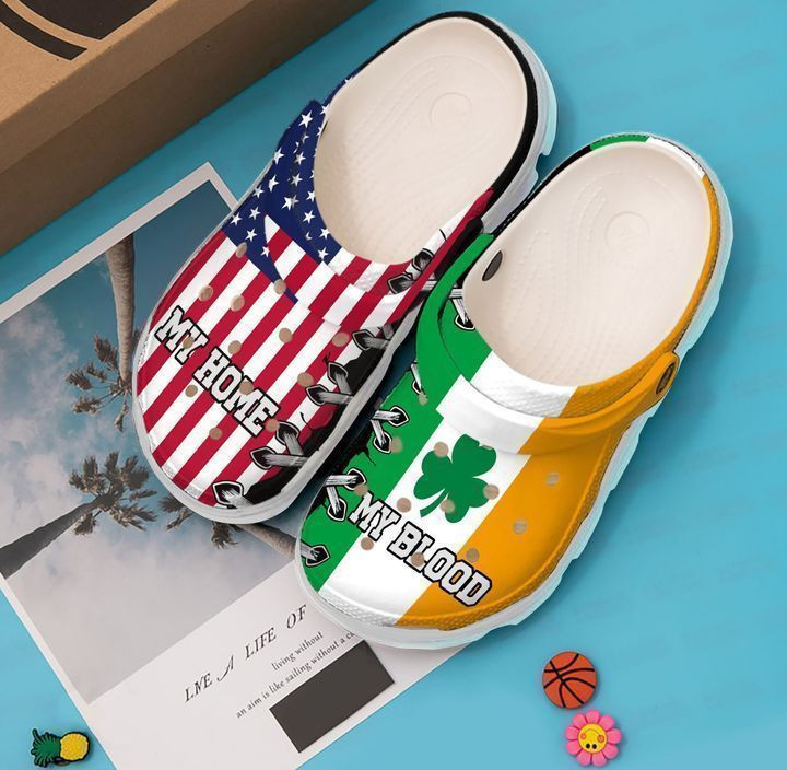 Irish My Home Blood Classic Clogs Shoes