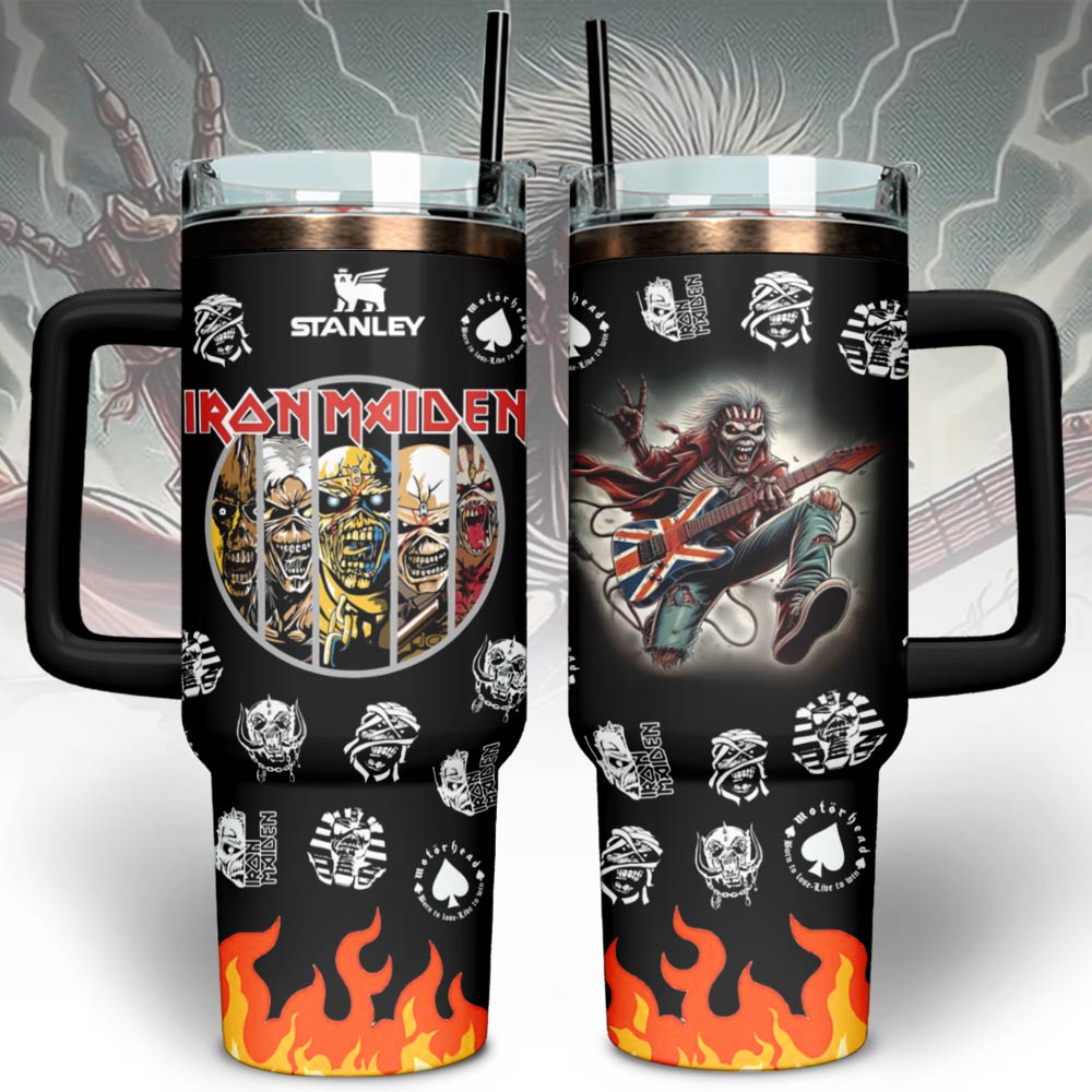 Iron Maiden Custom Stanley Cup 40 oz 30 oz Tumbler With HandleTVC2301131