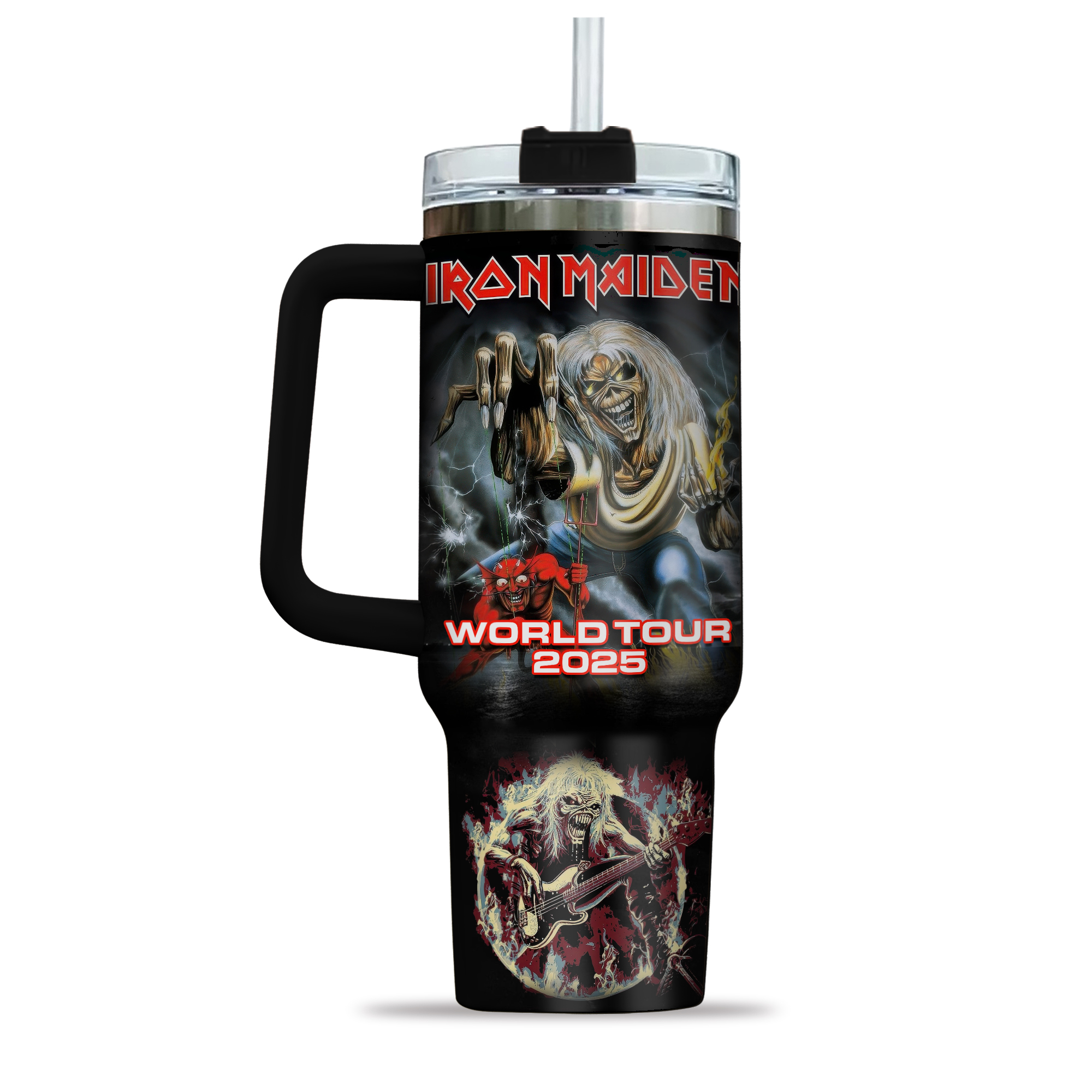 Iron Maiden Music Custom Stanley Cup 40 oz 30 oz Tumbler With HandleTVC2301170 - Image 2