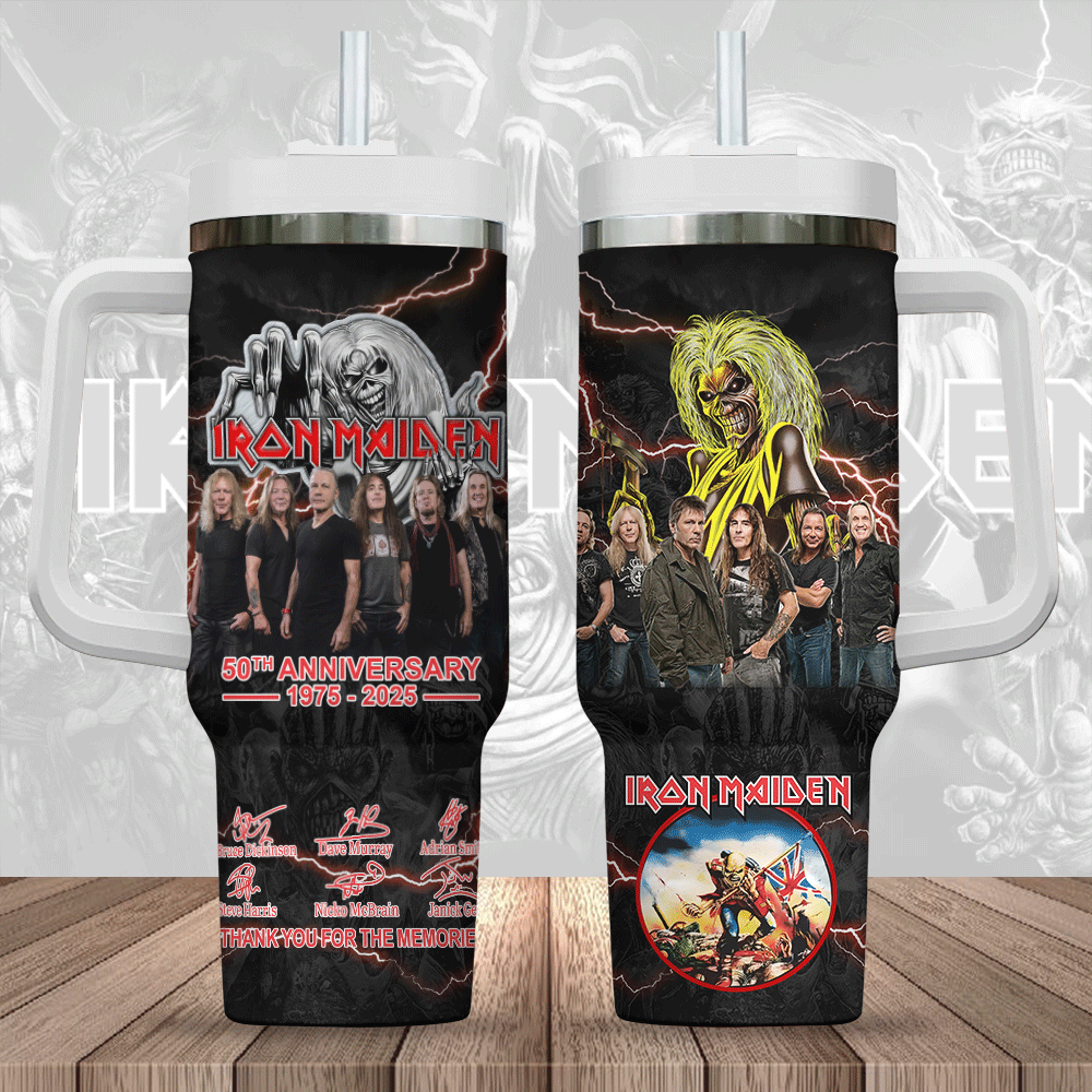 Iron Maiden Music Custom Stanley Cup 40 oz 30 oz Tumbler With HandleTVC2301246
