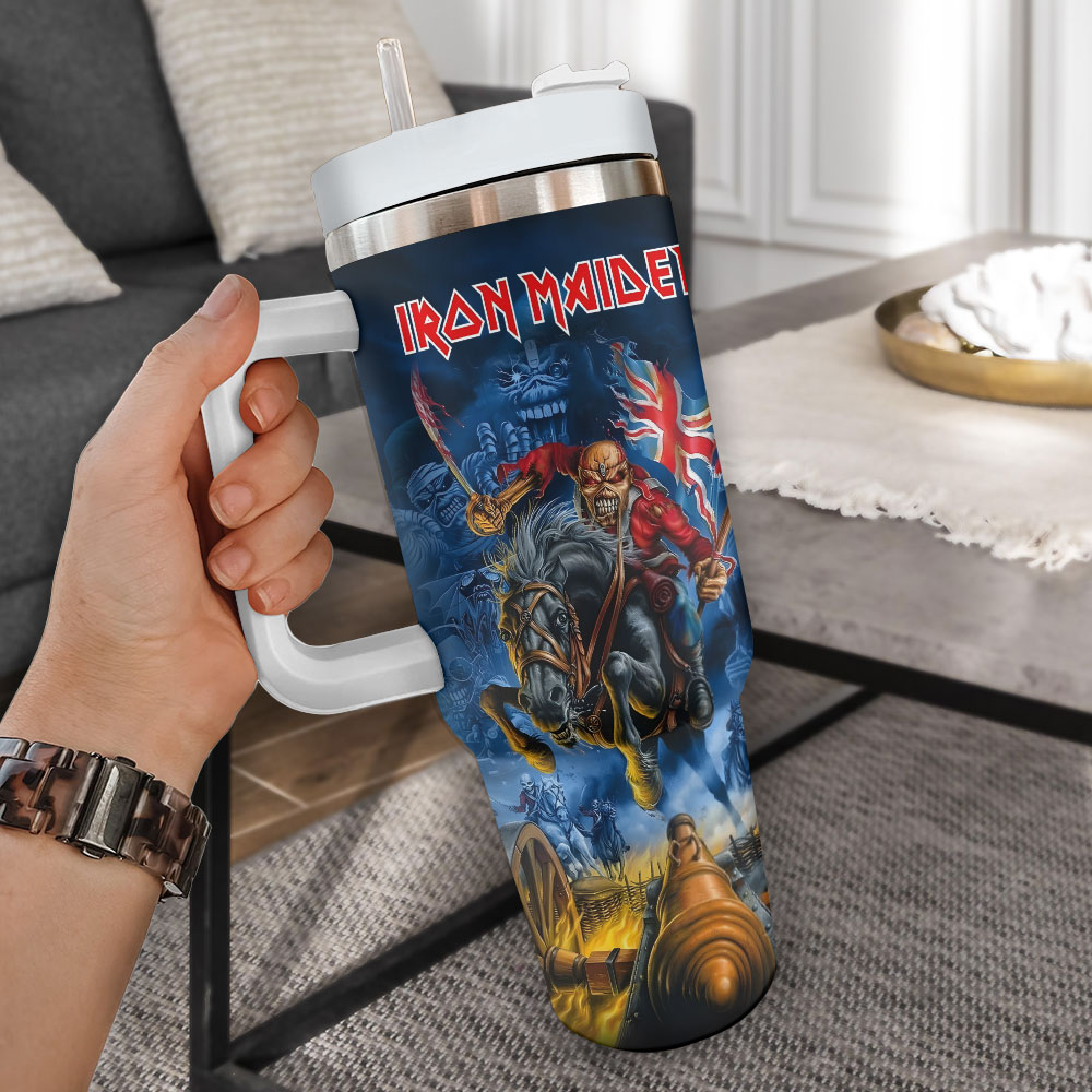 Iron Maiden Music Custom Stanley Cup 40 oz 30 oz Tumbler With HandleTVC2301249 - Image 2