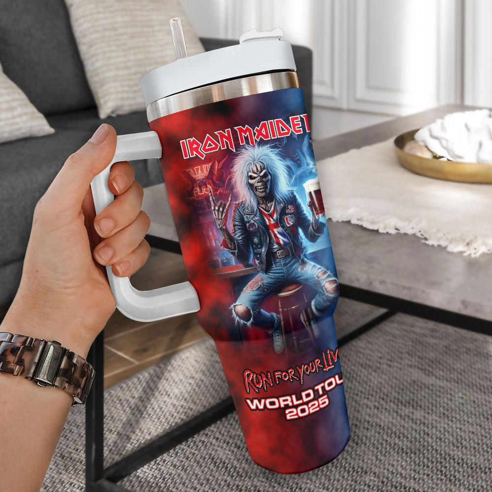 Iron Maiden Music Custom Stanley Cup 40 oz 30 oz Tumbler With HandleTVC2301249 - Image 2