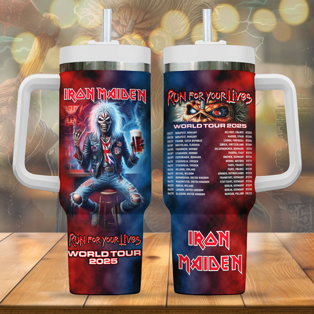Iron Maiden Music Custom Stanley Cup 40 oz 30 oz Tumbler With HandleTVC2301249