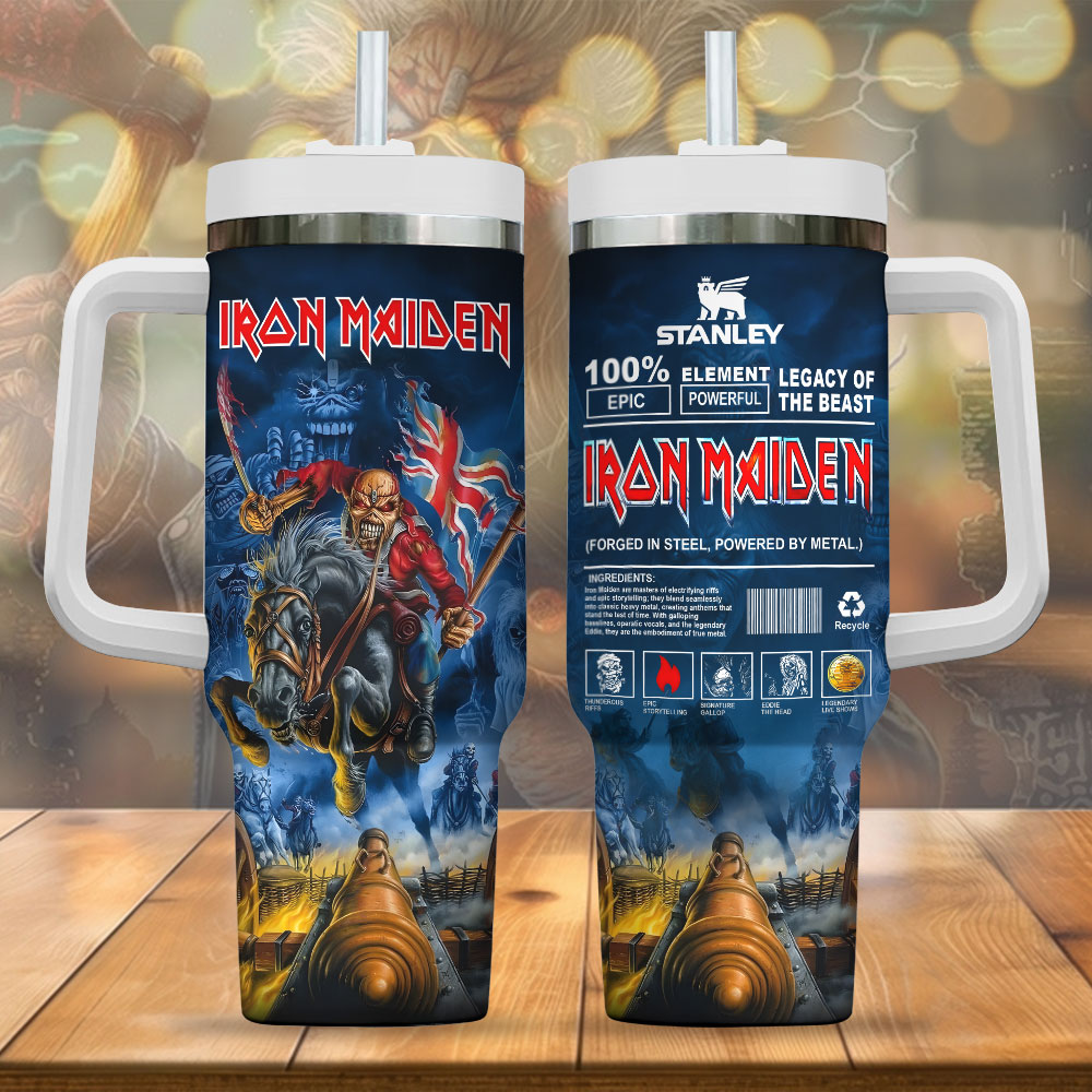 Iron Maiden Music Custom Stanley Cup 40 oz 30 oz Tumbler With HandleTVC2301249